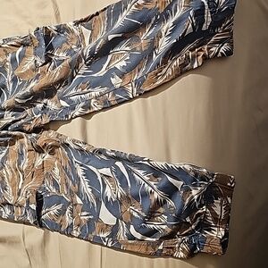 Multi Print Drawstring Pants